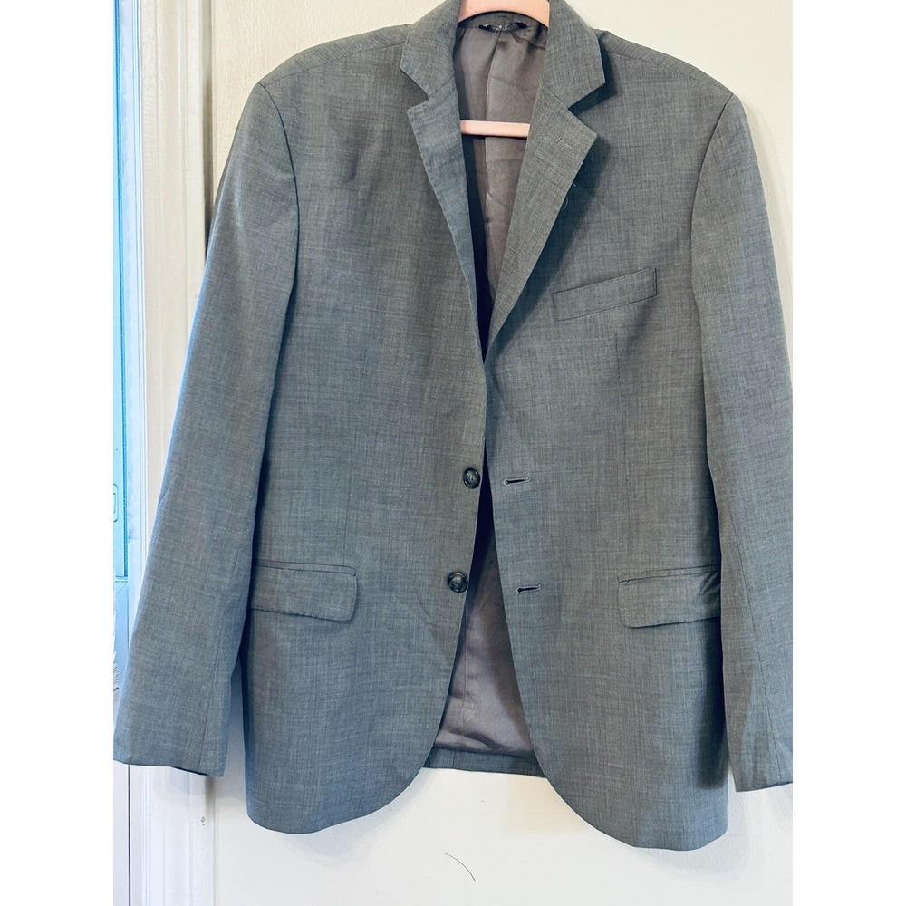 Spada Roma Jacket/Coat/Blazer Mens Sz 42 EU 52 Gray Made In Italy